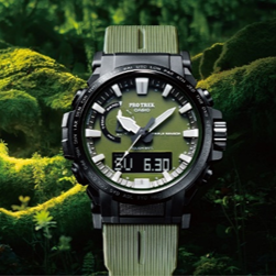 CASIO ВИПУСТИЛИ PRO TREK З БІО-ПЛАСТИКА