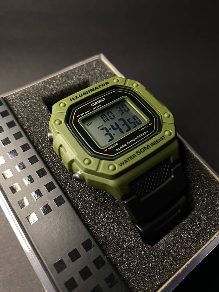Casio W-218H-3A