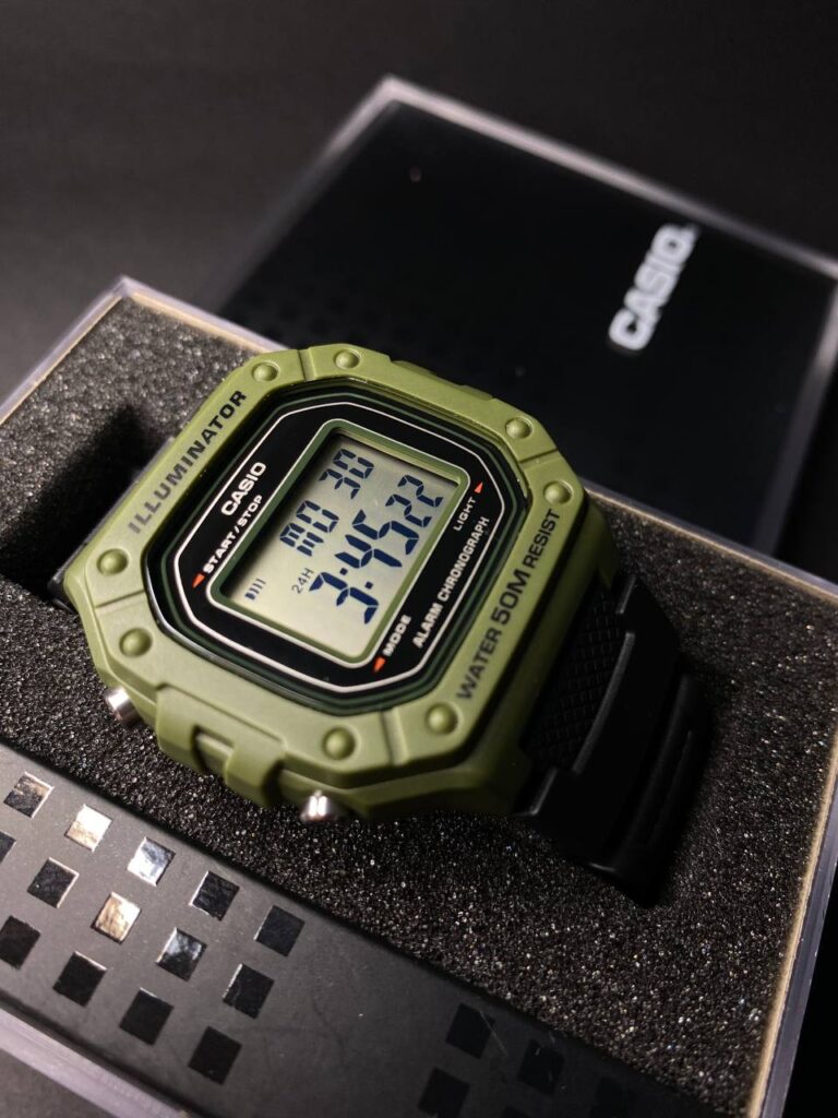Casio W-218H-3A