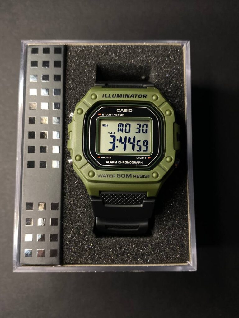 Casio W-218H-3A