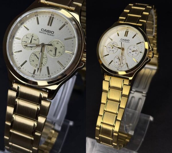 Парні годинники: Casio MTP-V300G-9A & LTP-V300G-9A