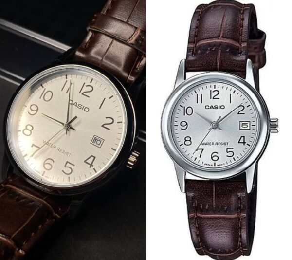 Парні годинники: Casio MTP-V002L-7B2 & LTP-V002L-7B2