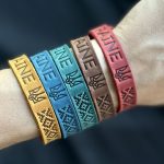 Подарунок: Патріотичний  Шкіряний Браслет 💙💛